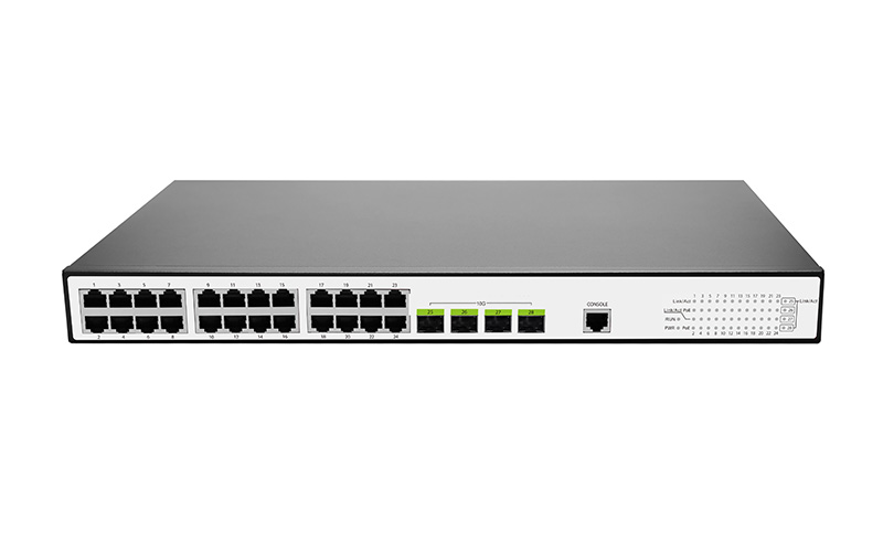 S3100-24G4XF-PoE+